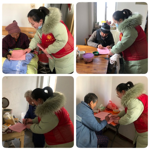 1月13日下午，文昌花园社区开展冬季消防安全入户宣传活动 （令狐丹丹 摄）.jpg