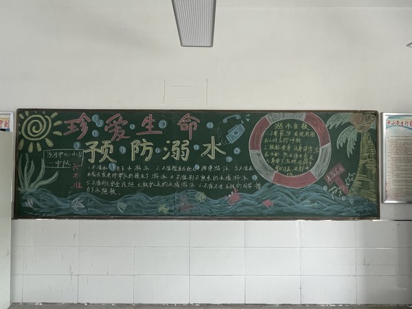 “珍爱生命 预防溺水”主题黑板报.jpg