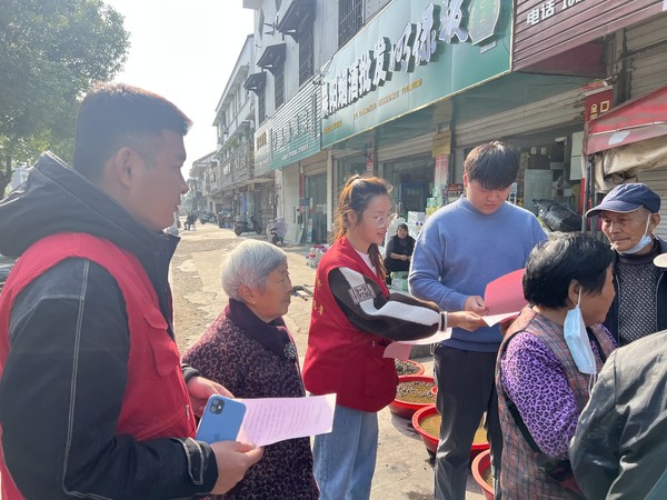 滁州市南谯区沙河镇沙河社区新时代文明实践站2022年11月1日组织开展““反对浪费 崇尚节约”主题宣传活动（拍摄者：王淼；拍摄单位：南谯区沙河镇沙河社区） (4).JPG