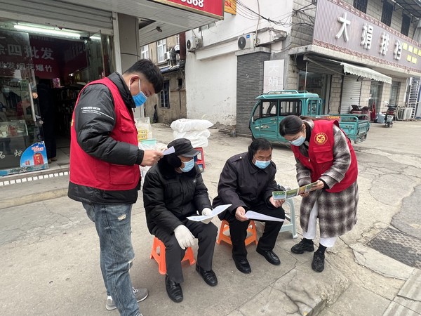 滁州市南谯区沙河镇沙河社区新时代文明实践站2022年12月16日组织开展“垃圾分类 从我做起”宣传活动（拍摄者：王淼；拍摄单位：南谯区沙河镇沙河社区）.JPG