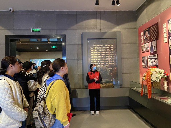 滁州市南谯区同乐街道同乐社区新时代文明实践站,2023年4月4日上午,组织开展 “怀先烈伟绩 寻红色记忆”—2023年我们的节日 清明节主题活动2.JPG