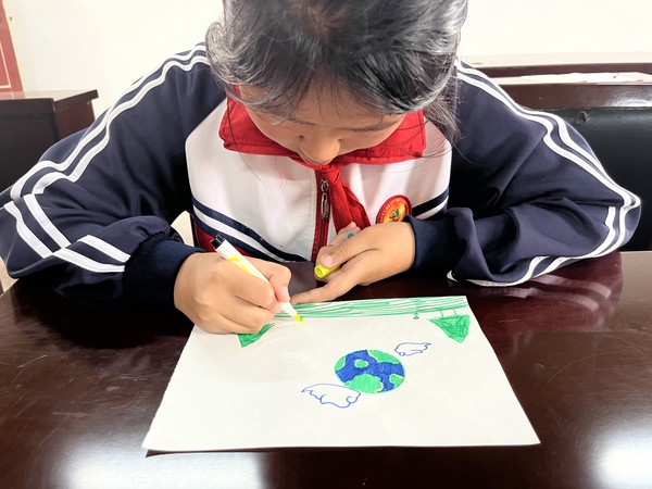 节能环保教育：2023年4月21日，滁州市南谯区沙河学校开展&ldquo;世界地球日&rdquo;主题活动.jpg