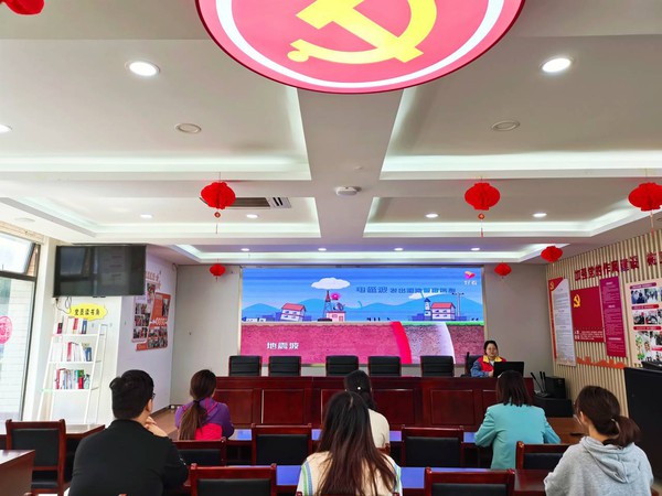 2023年5月8日，永乐社区新时代文明实践站开展防震减灾科普宣传活动 (2).jpg