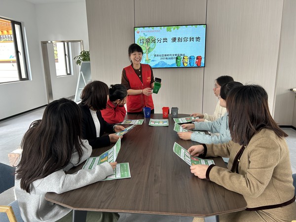 滁州市南谯区同乐街道同乐社区新时代文明实践站，2023年10月25日上午，开展&ldquo;垃圾分分类 便利你我他&rdquo;主题活动.jpg