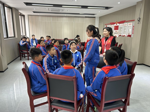 滁州市南谯区同乐街道同乐社区新时代文明实践站，2023年11月9日上午，开展&ldquo;相拥阳光  快乐成长&rdquo;&mdash;&mdash;青少年心理成长之人际关系提升主题活动1.jpg