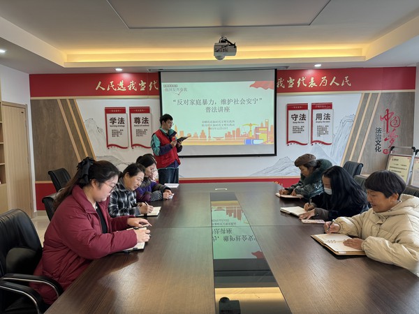 陡岗社区2023年12月13日上午开展&rdquo;反对家庭暴力，维护社会安宁&ldquo;普法活动（拍摄单位：陡岗社区，拍摄人；张苗苗）（2）.jpg