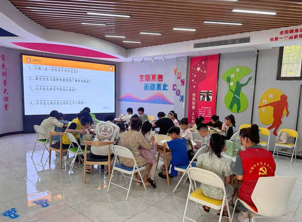 滁州市南谯区同乐街道阳明社区新时代文明实践站，2024年6月3日上午，开展“阅读童话故事 寻找友善精神”主题活动.jpg
