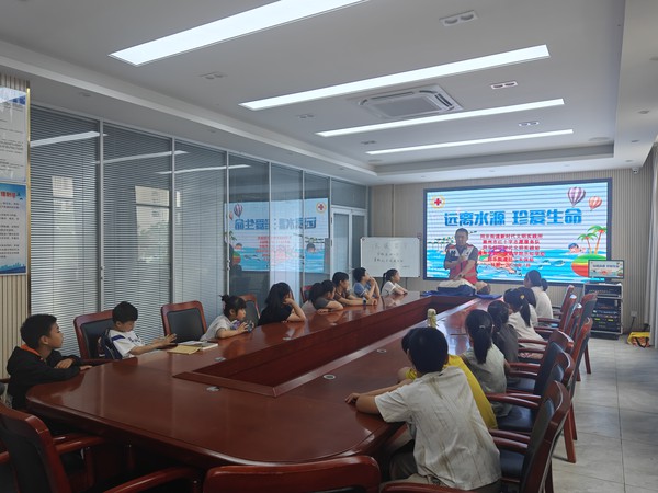 滁州市南谯区同乐街道同乐社区新时代文明实践站，2024年7月11日上午，开展“远离水源 珍爱生命”防溺水主题活动.jpg