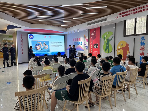 滁州市南谯区同乐街道阳明社区新时代文明实践站，2024年7月17日上午，开展&ldquo;暑期伴我行 安全防溺水&rdquo;主题宣传活动.jpg